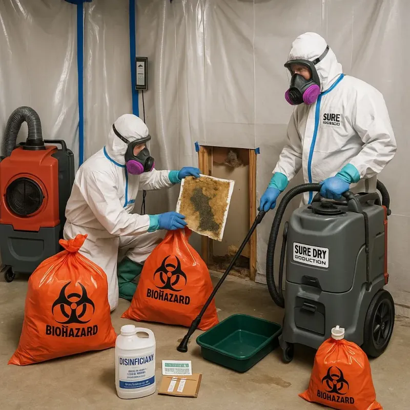 Contaminated Water Handling Protocols process in Garnet, CA