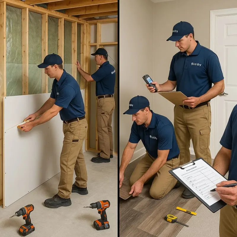Repairs and Reconstruction process in Garnet, CA